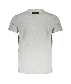 Plein Sport Brown Cotton Men T-Shirt