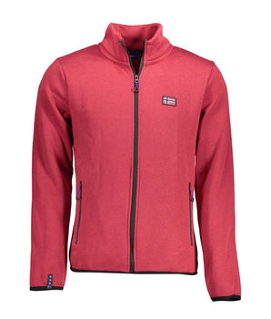 Norway 1963 Red Cotton Men Sweater