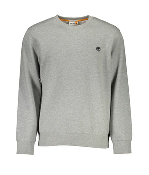 Timberland Gray Cotton Men Sweater