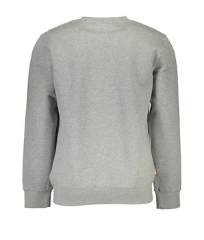 Timberland Gray Cotton Men Sweater