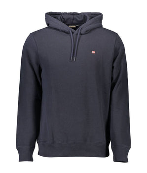 Napapijri Blue Organic Cotton Men Sweater
