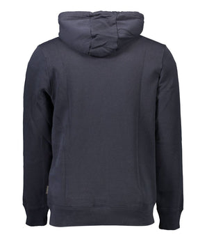 Napapijri Blue Organic Cotton Men Sweater