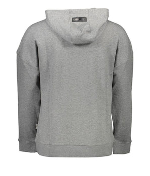 Plein Sport Gray Cotton Men Sweater
