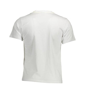 North Sails White Cotton Men T-Shirt