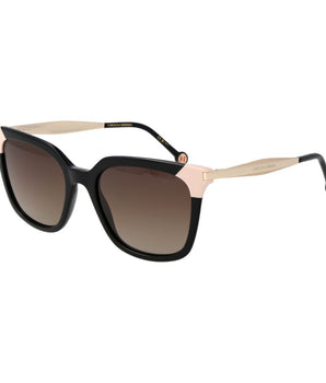 Carolina Herrera Black Acetate Sunglasses