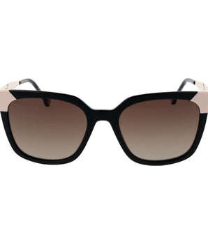 Carolina Herrera Black Acetate Sunglasses