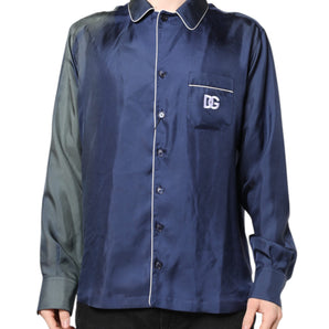 Dolce & Gabbana Multicolor Lounge Pajama Sleepwear Shirt