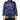 Dolce & Gabbana Blue Nylon Logo Patch Men Bomber Sweater