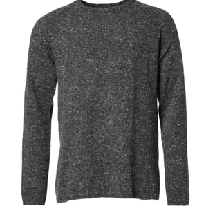Dolce & Gabbana Gray Wool Knitted Round Neck Pullover Sweater