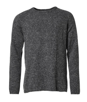 Dolce & Gabbana Gray Wool Knitted Round Neck Pullover Sweater