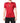 Dolce & Gabbana Red Silk DG Crown Logo Short Sleeve T-shirt