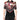 Dolce & Gabbana Black Floral Collared Short Sleeve T-shirt