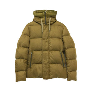 Chaqueta de seda verde Herno