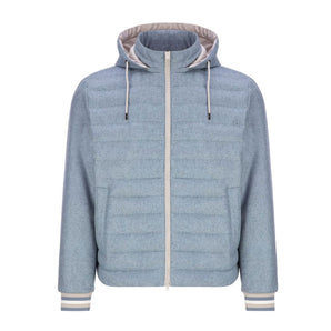 Herno Blue Silk Jacket