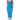 Dolce & Gabbana Blue Mesh Trim Ruched Tulle Sheath Dress