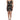 Dolce & Gabbana Black Floral Sequin Sleeveless Sheath Dress