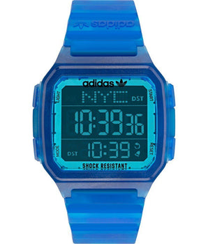 Adidas Blue Synthetic Sport Watch