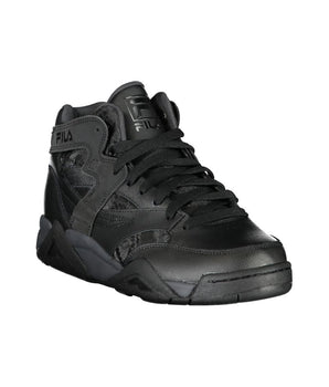 Fila High-Top Sports Sneakers with Contrast Details