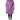 Dolce & Gabbana Purple Button Embellished Trench Coat Jacket