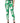 Dolce &amp; Gabbana White Green Leaf High Waist Pants