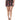 Dolce & Gabbana Multicolor Plush High Waist Mini Skirt