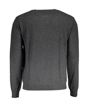 La Martina Brown Wool Men Sweater