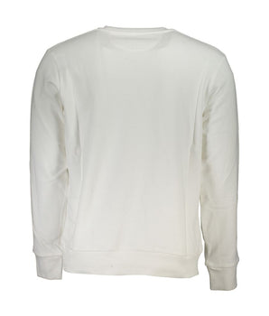 La Martina White Cotton Men Sweater