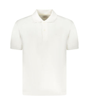 Guess Jeans White Cotton Men Polo Shirt
