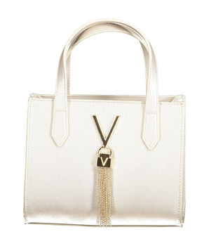 Mario Valentino Brown Polyethylene Polyester Bag