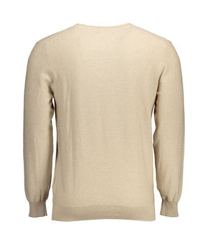 Gant Beige Cotton Men Sweater