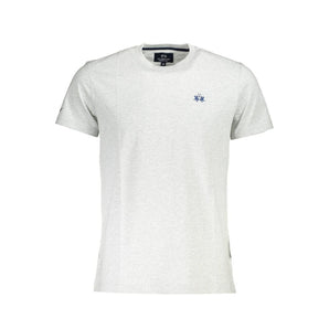 La Martina Brown Cotton Men T-Shirt