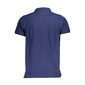 Norway 1963 Blue Cotton Men Polo Shirt