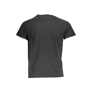 K-WAY Black Cotton Men T-Shirt