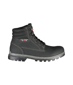 Carrera Black Polyester Men Boot