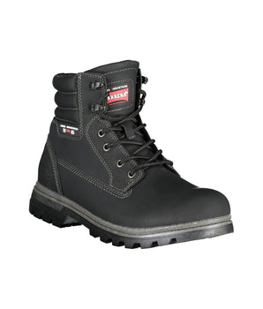 Carrera Black Polyester Men Boot