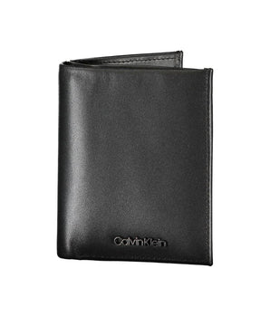 Calvin Klein Sleek Black Leather RFID Wallet