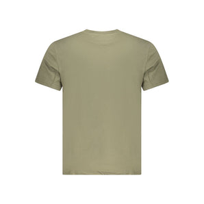 Tommy Hilfiger Green Cotton Men TShirt