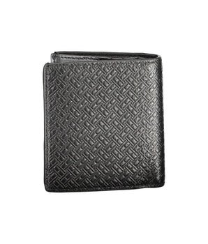 Tommy Hilfiger Men's Black Leather Wallet