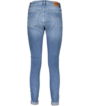 Tommy Hilfiger Blue Cotton Women Jeans