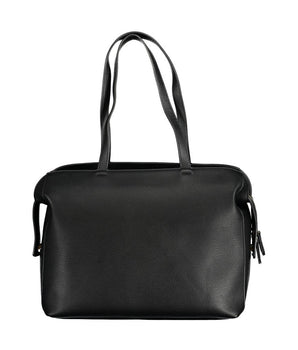 Mario Valentino Black Polyethylene Bag