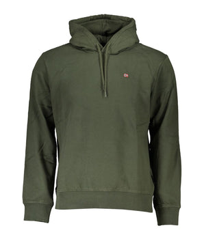 Napapijri Green Cotton Men Sweater