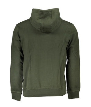 Napapijri Green Cotton Men Sweater