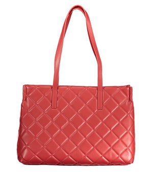 Mario Valentino Red Polyethylene Handbag
