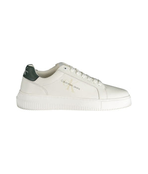 Calvin Klein White Polyester Sneaker