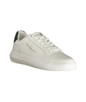 Calvin Klein White Polyester Sneaker