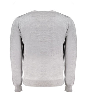 Harmont & Blaine Gray Wool Sweater