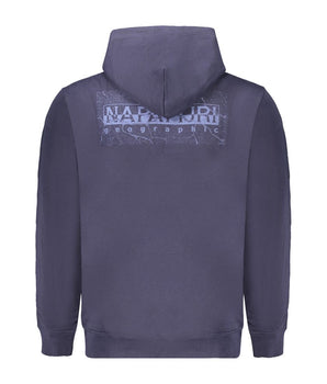 Napapijri Blue Cotton Men Sweater