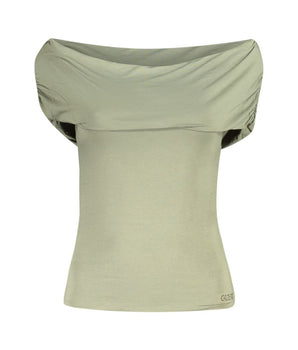 Guess Jeans Green Modal T-Shirt