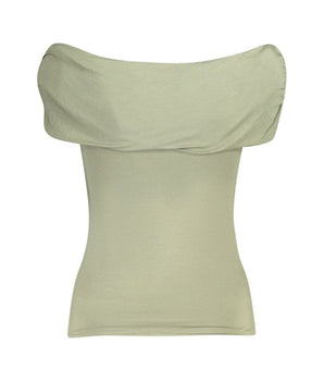 Guess Jeans Green Modal T-Shirt