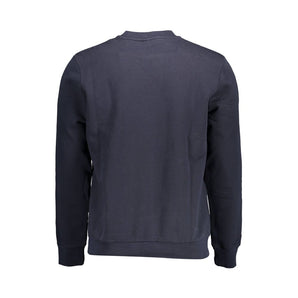 Napapijri Blue Cotton Men Sweater